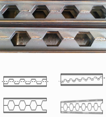 Cellular Roof Beam